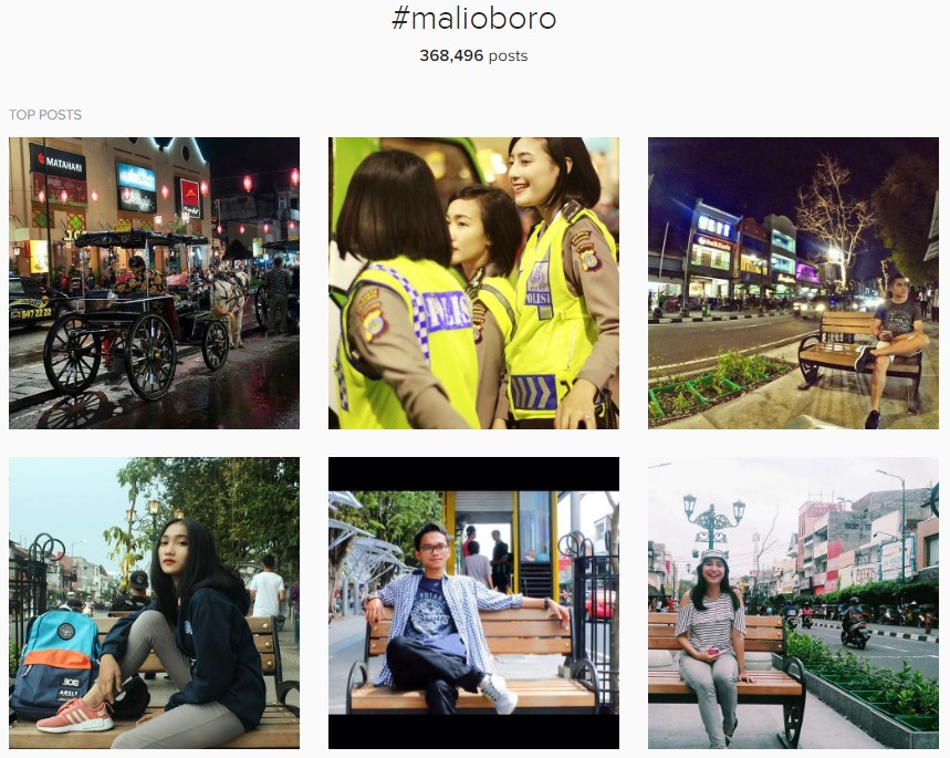 Tanpa ada orang-orang narsis, Malioboro bisa semakin tak terkenal :-)