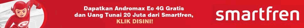 Dapatkan Andromax Ec 4G Gratis dan Uang Tunai Total Rp 20 Juta